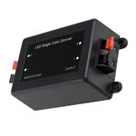 Casa si Gradina - Electrice - Distributie electrica si comanda - Intrerupatoare - Comutator wireless pentru iluminare LED, Dimmer cu telecomanda, Negru - Infinity.ro