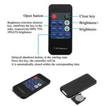 Casa si Gradina - Electrice - Distributie electrica si comanda - Intrerupatoare - Comutator wireless pentru iluminare LED, Dimmer cu telecomanda, Negru - Infinity.ro