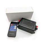 Casa si Gradina - Electrice - Distributie electrica si comanda - Intrerupatoare - Comutator wireless pentru iluminare LED, Dimmer cu telecomanda, Negru - Infinity.ro