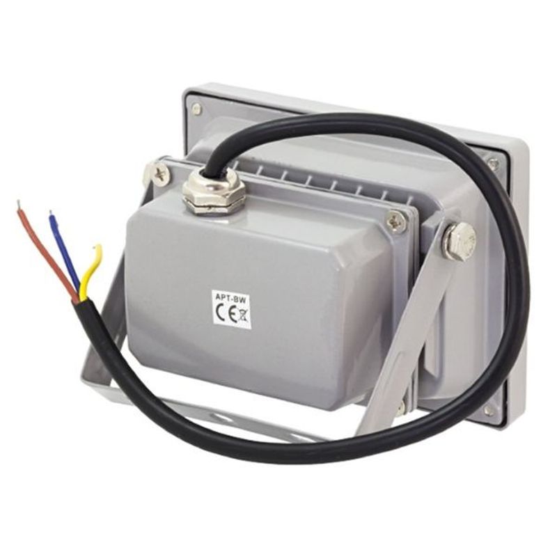 Casa si Gradina - Corpuri si surse de iluminat - Iluminat comercial si industrial - Proiectoare si lampi de lucru - Proiector LED halogen cu iluminare RGB, Paleta de 16 culori, Putere 10 W, Alb - Infinity.ro