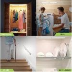 Casa si Gradina - Corpuri si surse de iluminat - Veioze si lampi - Veioze - Corp de iluminat LED cu senzor de miscare, 13 LED-uri, Lungime 30 cm, 30 x 4.2 cm - Infinity.ro