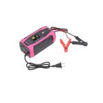 Auto si Moto - Reparatii si depanare - Redresoare - Redresor auto, 12V, 10A, 24V, 5A, cu control inteligent, ecran LCD, negru-roz - Infinity.ro