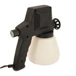 Casa si Gradina - Constructii - Vopsea si tencuieli - Pistoale si sisteme de vopsit si tencuit - Pistol de vopsit electric, putere 45W, capacitate 600ml, negru-alb - Infinity.ro
