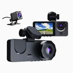 Auto si Moto - Electronice auto - Camere auto si DVR - Camera auto DVR tripla, Full-HD, Ecran IPS 2.35", 170°, WDR, Senzor Miscare, G-senzor, Negru - Infinity.ro