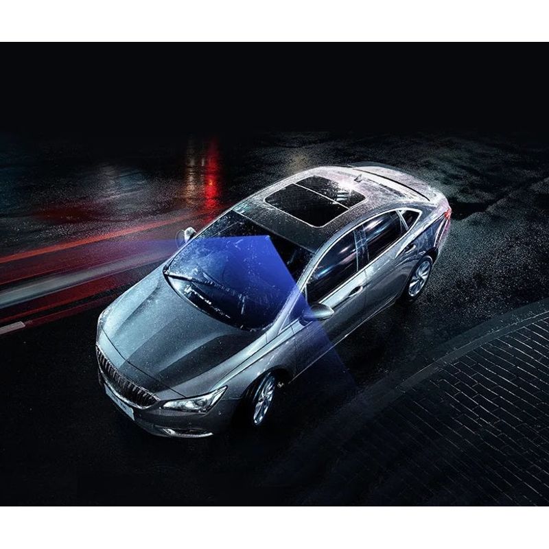 Auto si Moto - Electronice auto - Camere auto si DVR - Camera auto DVR tripla, Full-HD, Ecran IPS 2.35", 170°, WDR, Senzor Miscare, G-senzor, Negru - Infinity.ro