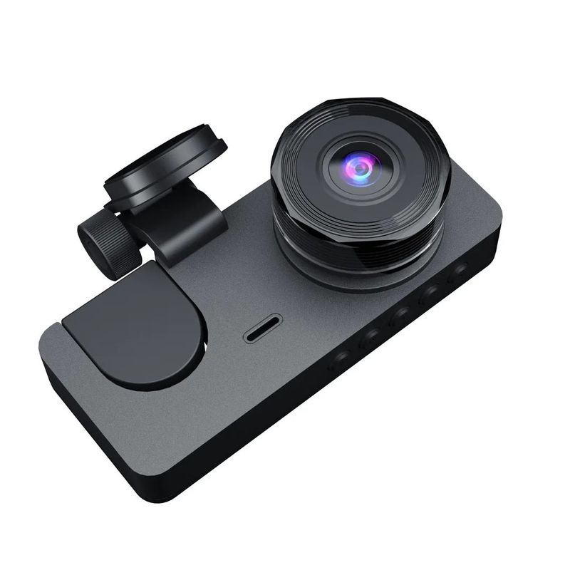 Auto si Moto - Electronice auto - Camere auto si DVR - Camera auto DVR tripla, Full-HD, Ecran IPS 2.35", 170°, WDR, Senzor Miscare, G-senzor, Negru - Infinity.ro
