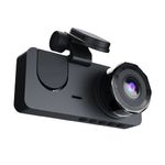 Auto si Moto - Electronice auto - Camere auto si DVR - Camera auto DVR tripla, Full-HD, Ecran IPS 2.35", 170°, WDR, Senzor Miscare, G-senzor, Negru - Infinity.ro