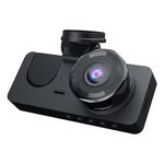 Auto si Moto - Electronice auto - Camere auto si DVR - Camera auto DVR tripla, Full-HD, Ecran IPS 2.35", 170°, WDR, Senzor Miscare, G-senzor, Negru - Infinity.ro