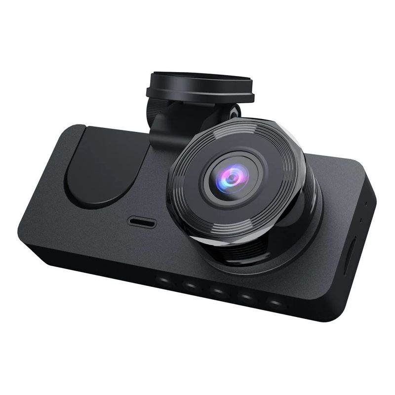 Auto si Moto - Electronice auto - Camere auto si DVR - Camera auto DVR tripla, Full-HD, Ecran IPS 2.35", 170°, WDR, Senzor Miscare, G-senzor, Negru - Infinity.ro
