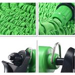 Casa si Gradina - Gradinarit si plante - Instalatii si accesorii pentru irigatii - Furtunuri de gradina si accesorii - Furtun extensibil de gradina, pana la 30m, cu pistol cu 7 tipuri de jet, cu conectori, albastru-verde, Albastru - Infinity.ro