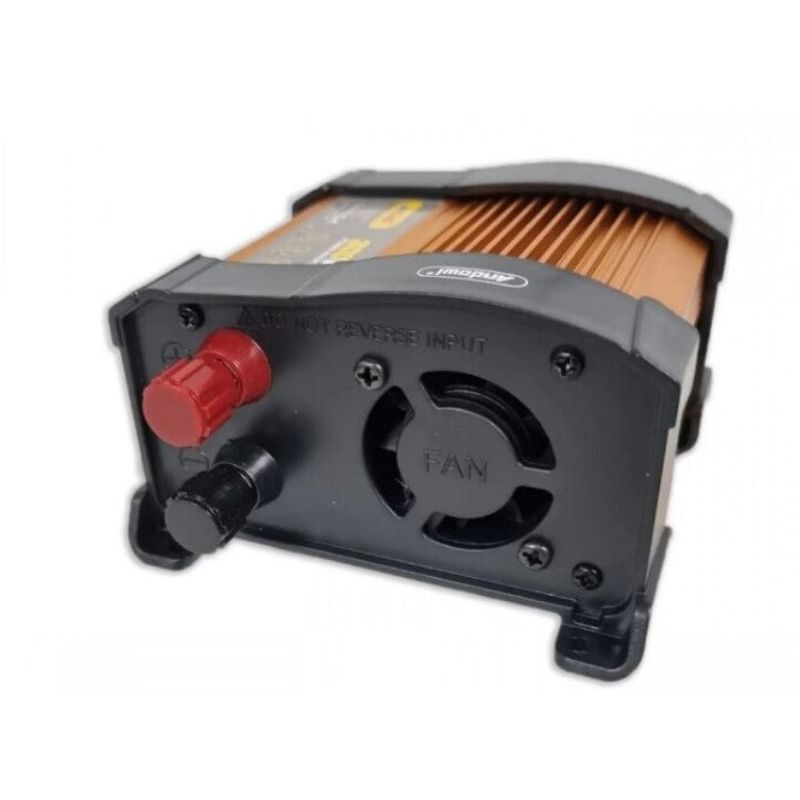 Auto si Moto - Reparatii si depanare - Invertoare auto - Invertor de tensiune auto Andowl KS300, 300W, 12V, 220V, 16 x 11 x 6.5cm, auriu - Infinity.ro