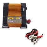 Auto si Moto - Reparatii si depanare - Invertoare auto - Invertor de tensiune auto Andowl KS300, 300W, 12V, 220V, 16 x 11 x 6.5cm, auriu - Infinity.ro