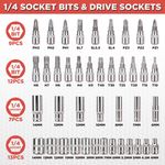 Casa si Gradina - Constructii - Scule de mana si unelte - Chei si truse chei - Trusa profesionala cu 53 de piese din otel carbon - crom vanadium, cu chei tubulare, clicket 1.4 inchi, portocaliu-negru - Infinity.ro