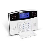 Casa si Gradina - Electrice - Smart Home - Alarme si accesorii - Sistem de alarma inteligent AQ5, cu ecran LCD, wireless, cu 2 senzori si 2 telecomenzi, alb - Infinity.ro