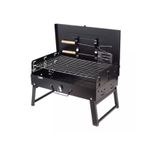 Casa si Gradina - Gradina si terasa - Gratare si accesorii - Gratare de gradina - Gratar portabil tip servieta, pentru gradina sau camping, cu accesorii incluse, negru - Infinity.ro