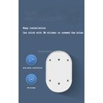 Casa si Gradina - Electrice - Accesorii electrice - Sonerii electrice - Sonerie cu video smart wireless, 2.4 Ghz, 5000 mAh, conectare la smartphone, Alb - Infinity.ro