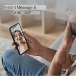 Casa si Gradina - Electrice - Accesorii electrice - Sonerii electrice - Sonerie cu video smart wireless, 2.4 Ghz, 5000 mAh, conectare la smartphone, Alb - Infinity.ro