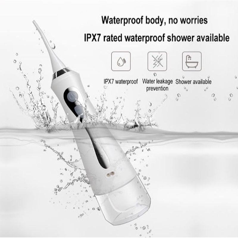 Ingrijire personala si Cosmetice - Igiena dentara - Irigatoare bucale - Irigator oral profesional pentru dus bucal, 3 moduri de curatare, Capacitate 230 ml, Calitate Premium - Infinity.ro