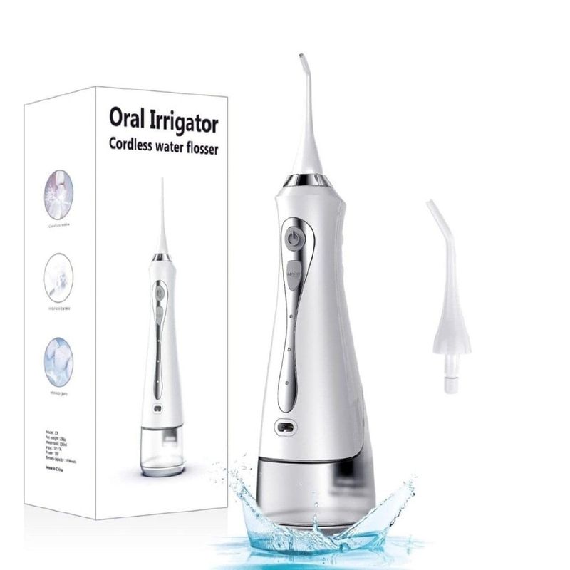 Ingrijire personala si Cosmetice - Igiena dentara - Irigatoare bucale - Irigator oral profesional pentru dus bucal, 3 moduri de curatare, Capacitate 230 ml, Calitate Premium - Infinity.ro