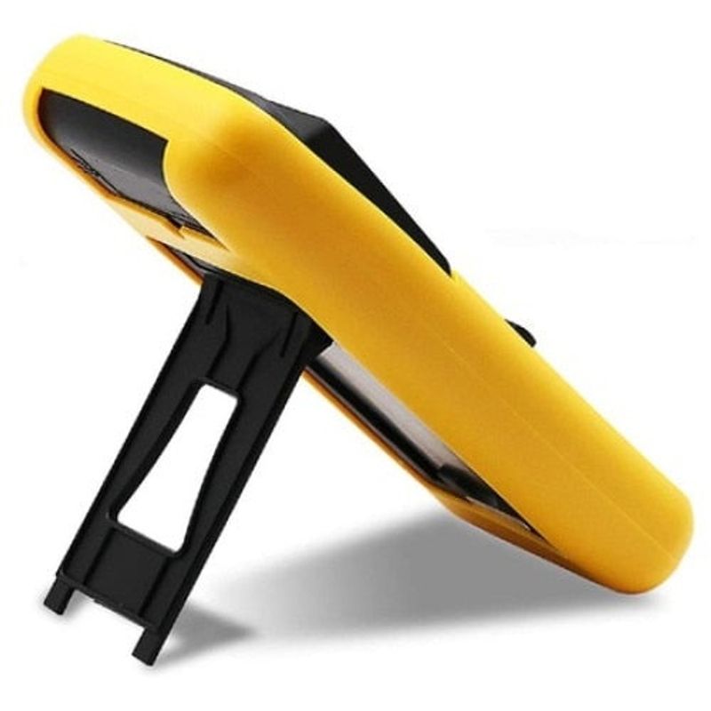Casa si Gradina - Electrice - Accesorii electrice - Aparate de masura si control - Multimetru Digital cu carcasa antisoc, cu 2 sonde de testare, Galben-Portocaliu, Galben/Negru - Infinity.ro