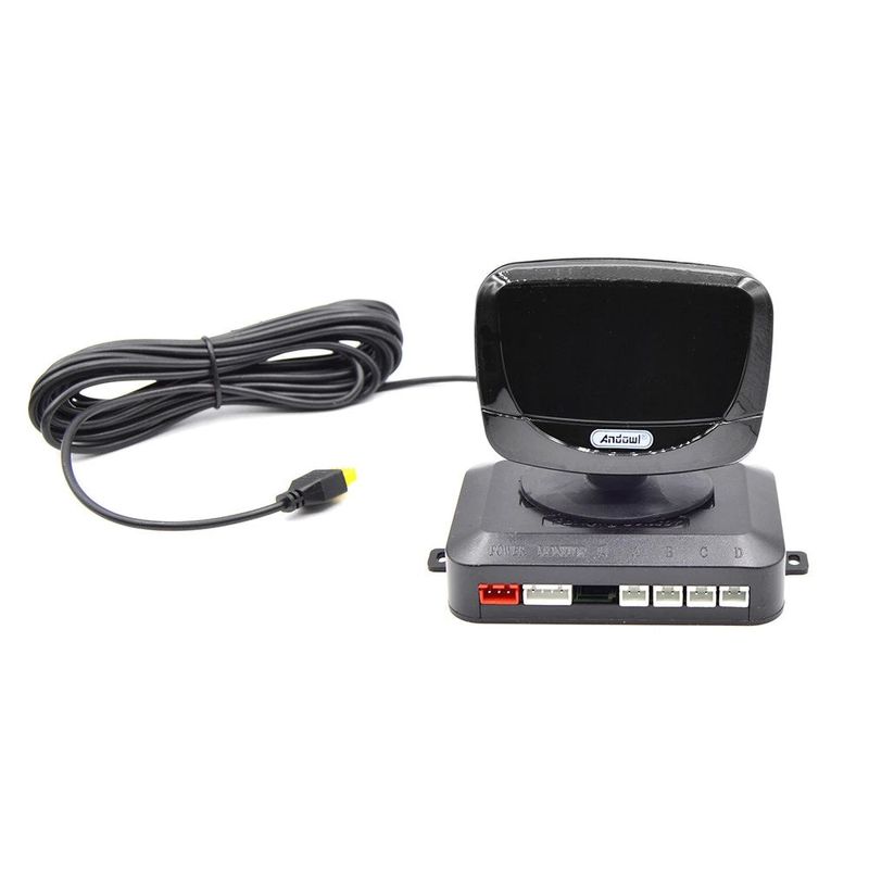 Auto si Moto - Electronice auto - Senzori de parcare - Sistem de parcare, LCD, CPU dublu, 4 senzori de parcare - Infinity.ro