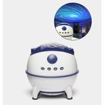 Casa si Gradina - Corpuri si surse de iluminat - Veioze si lampi - Lampi de veghe copii - Proiector LED Starry Sky Nightlight cu difuzor Bluetooth, 228 x 120 x 113 cm, Alb - Infinity.ro