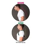 Ingrijire personala si Cosmetice - Sanatate si wellness - Aparate medicale - Suporturi ortopedice si orteze - Centura pentru corectarea pozitiei spatelui, suport ortopedic pentru cervicala, verde - Infinity.ro