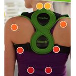 Ingrijire personala si Cosmetice - Sanatate si wellness - Aparate medicale - Suporturi ortopedice si orteze - Centura pentru corectarea pozitiei spatelui, suport ortopedic pentru cervicala, verde - Infinity.ro