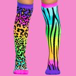 Fashion, accesorii si bijuterii - Copii - Lenjerie si pijamale copii - Sosete si dresuri copii - Sosete lungi colorate Madmia pentru fete fantasy Leopard 6-99 ani - Infinity.ro