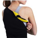Sport si Outdoor - Echipament Sportiv - Imbracaminte sport - Tricouri sport - Maiou de slabit pentru femei din neopren, Negru/Galben, Marimea L, Negru/Galben - Infinity.ro
