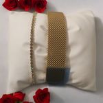 Fashion, accesorii si bijuterii - Femei - Bijuterii femei - Ceasuri femei - Set ceas casual de dama cu bratara inclusa, mecanism quartz, display analog, bratara aurie, inchidere magnetica - Infinity.ro