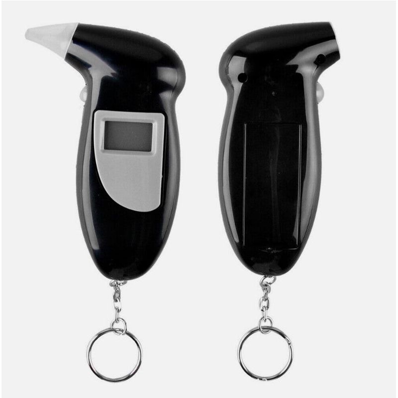 Ingrijire personala si Cosmetice - Teste medicale rapide - Testere alcoolemie - Alcool tester cu afisaj digital cu senzor semiconductor incorporat, cu capete de rezerva, negru - Infinity.ro