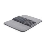 Casa si Gradina - Bucatarie si vesela - Organizare si depozitare bucatarie - Scurgator vase - Scurgator de vase si tacamuri pliabil, cu covoras absorbant din microfibra - Infinity.ro