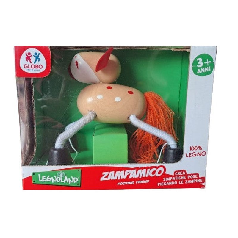 Jucarii, Copii si Bebe - Jucarii si jocuri - Jucarii & jocuri educative - Jucarii interactive - Animalut din lemn, Globo Legnoland - Infinity.ro