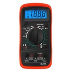Casa si Gradina - Electrice - Accesorii electrice - Aparate de masura si control - Multimetru digital cu afisaj LCD, Negru/Rosu - Infinity.ro