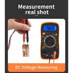 Casa si Gradina - Electrice - Accesorii electrice - Aparate de masura si control - Multimetru digital cu afisaj LCD, Negru/Rosu - Infinity.ro