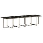 Casa si Gradina - Gradina si terasa - Mobilier exterior - Seturi mobila gradina - Set mobilier de gradina cu perne, 17 piese, gri, poliratan - Infinity.ro