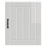 Casa si Gradina - Mobilier - Comode si corpuri - Corpuri bucatarie - Dulap de bucatarie "Lucca" din lemn prelucrat alb lucios, mărime 50x31x60 cm, model 1x dulap de perete (1 ușă) - Infinity.ro