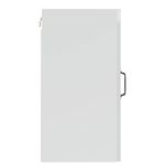 Casa si Gradina - Mobilier - Comode si corpuri - Corpuri bucatarie - Dulap de bucatarie "Lucca" din lemn prelucrat alb lucios, mărime 50x31x60 cm, model 1x dulap de perete (1 ușă) - Infinity.ro