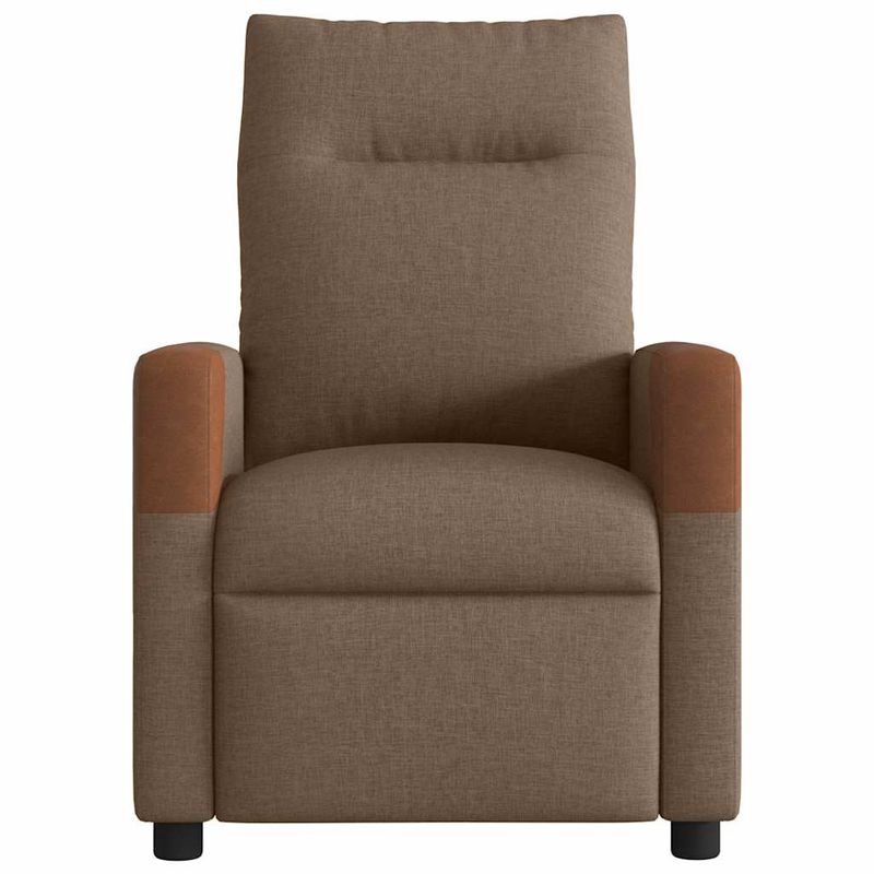 Ingrijire personala si Cosmetice - Sanatate si wellness - Articole wellness - Fotolii de masaj - Fotoliu electric de masaj rabatabil, maro, textil - Infinity.ro