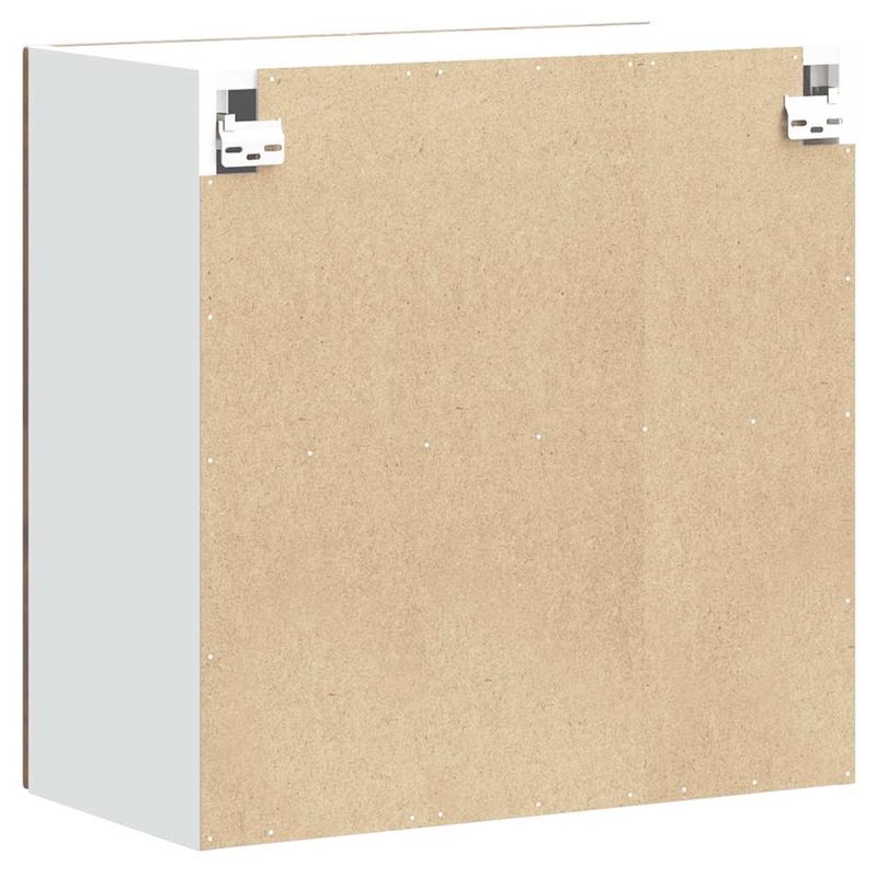 Casa si Gradina - Mobilier - Comode si corpuri - Corpuri bucatarie - Dulap de bucatarie "Lucca" din lemn de stejar afumat, model 1x dulap de perete (2 uși), mărime 60x31x60 cm - Infinity.ro