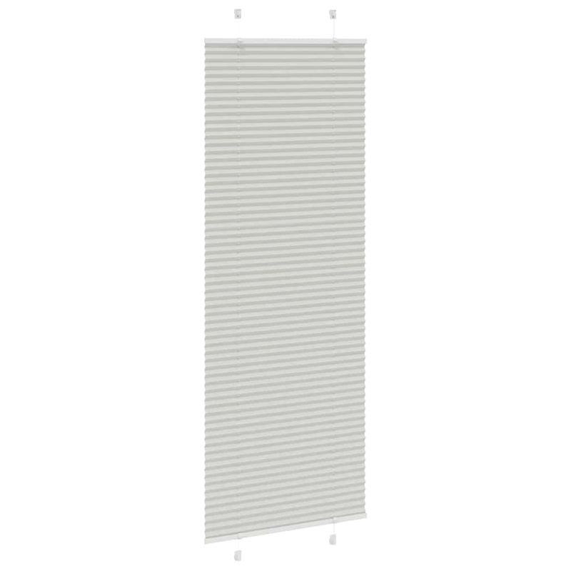 Casa si Gradina - Textile si covoare - Rulouri si jaluzele - Jaluza plisata gri deschis 80x200cm Latime tesatura 79,4 cm - Infinity.ro