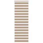 Casa si Gradina - Textile si covoare - Rulouri si jaluzele - Jaluzea tip zebra 70x200 cm latime tesatura 65,9 cm poliester, sand brown - Infinity.ro