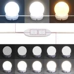 Casa si Gradina - Mobilier - Mobilier baie - Comode baie - Dulap cu oglinda si LED, Artisan Stejar, 90x31,5x62 cm - Infinity.ro