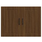 Casa si Gradina - Mobilier - Comode si corpuri - Corpuri bucatarie - Dulap de bucatarie "Lucca" din lemn de stejar maro, mărime 80x31x60 cm, model 1x dulap de perete (2 uși) - Infinity.ro