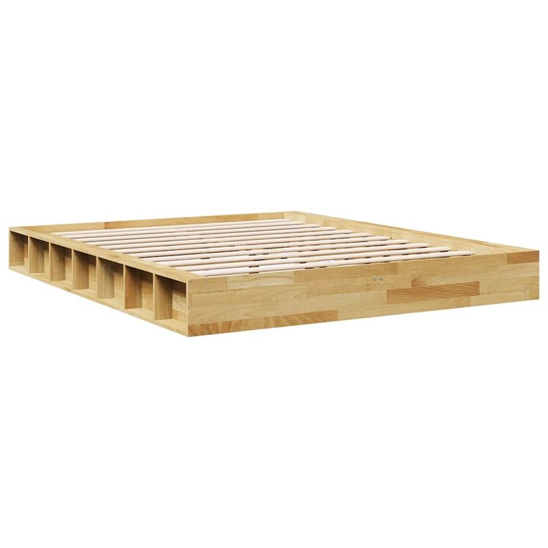 Casa si Gradina - Mobilier - Paturi si accesorii - Paturi - Cadru de pat fara saltea 160x200 cm din lemn masiv de stejar - Infinity.ro