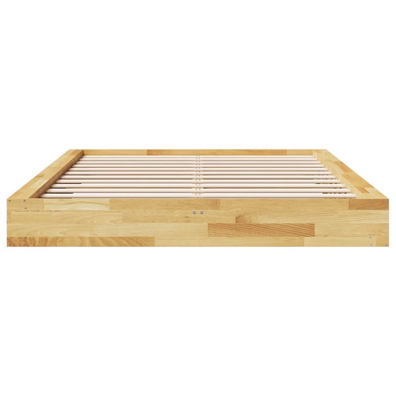 Casa si Gradina - Mobilier - Paturi si accesorii - Paturi - Cadru de pat fara saltea 160x200 cm din lemn masiv de stejar - Infinity.ro