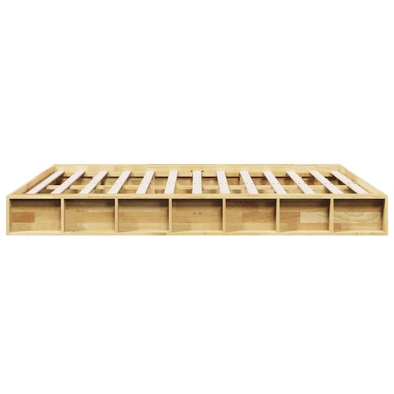 Casa si Gradina - Mobilier - Paturi si accesorii - Paturi - Cadru de pat fara saltea 160x200 cm din lemn masiv de stejar - Infinity.ro
