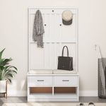 Casa si Gradina - Mobilier - Canapele si coltare - Banchete - Arborele „SANDENS” alb 87x40x159,5 cm lemn masiv de pin - Infinity.ro