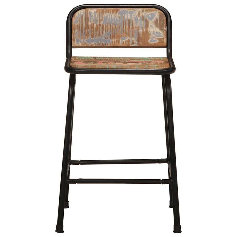 Casa si Gradina - Mobilier - Scaune si fotolii - Scaune - Scaune de bar 4 buc 46x35,5x70 cm lemn masiv recuperat - Infinity.ro